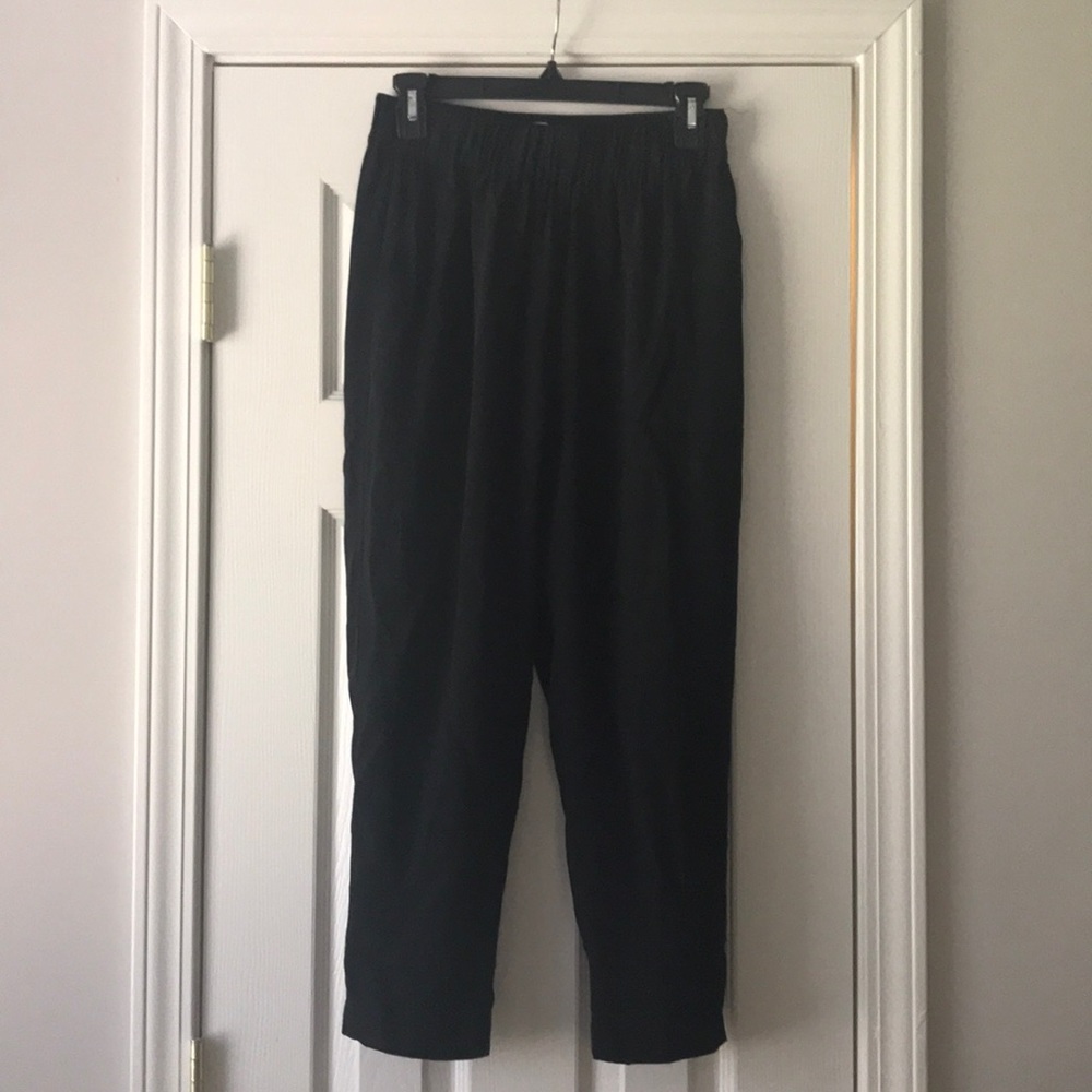 Grana Silk Ankle Pants